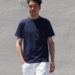 画像3: コーマ天竺 グラスポケ付 オーバーラップネック 半袖Tシャツ【MADE IN JAPAN】『日本製』/ Upscape Audience  (3)