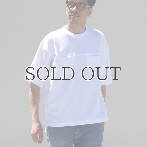 画像9: コットン サマーニット シームポケット付 ビッグTシャツ【MADE IN JAPAN】『日本製』 / Upscape Audience (9)