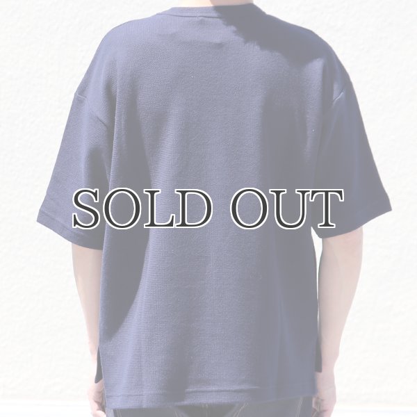 画像13: コットン サマーニット シームポケット付 ビッグTシャツ【MADE IN JAPAN】『日本製』 / Upscape Audience (13)