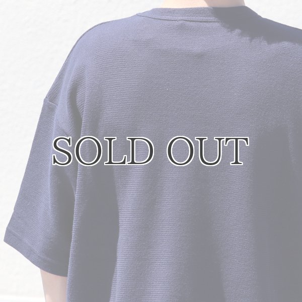 画像16: コットン サマーニット シームポケット付 ビッグTシャツ【MADE IN JAPAN】『日本製』 / Upscape Audience (16)