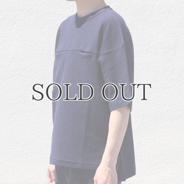 画像11: コットン サマーニット シームポケット付 ビッグTシャツ【MADE IN JAPAN】『日本製』 / Upscape Audience (11)