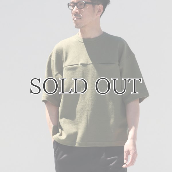 画像7: コットン サマーニット シームポケット付 ビッグTシャツ【MADE IN JAPAN】『日本製』 / Upscape Audience (7)