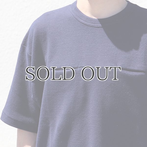 画像15: コットン サマーニット シームポケット付 ビッグTシャツ【MADE IN JAPAN】『日本製』 / Upscape Audience (15)