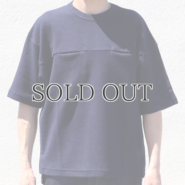 画像10: コットン サマーニット シームポケット付 ビッグTシャツ【MADE IN JAPAN】『日本製』 / Upscape Audience (10)