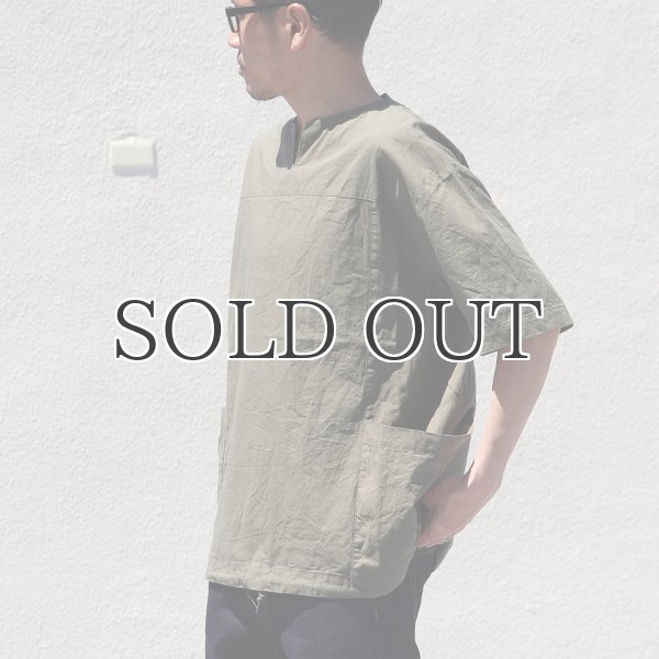 画像6: ミラクルコットンダンガリー  ツールポケ キーネック ビッグTシャツ『日本製』Upscape Audience (6)