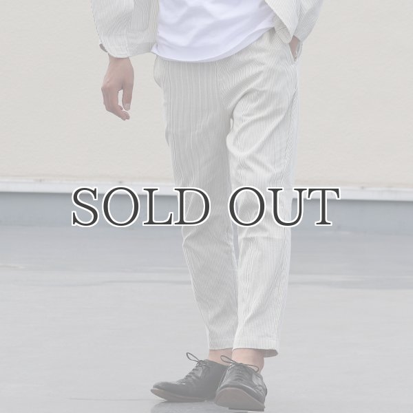 画像3: シジラサッカー イージーアンクルパンツ【MADE IN JAPAN】『日本製』/ Upscape Audience (3)