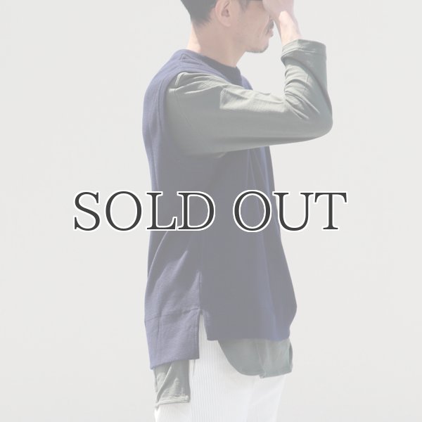 画像5: コットン サマーニット スリットポケット付 ニットベスト【MADE IN JAPAN】『日本製』 / Upscape Audience (5)