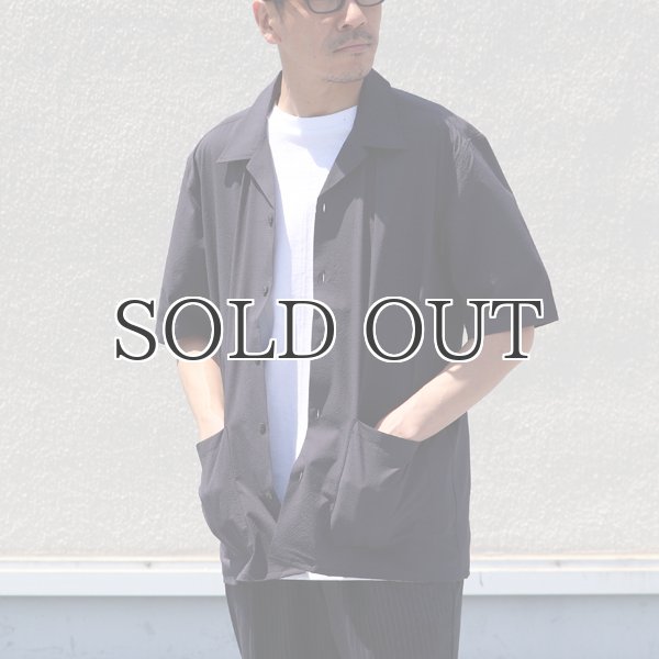 画像9: SOLOTEX（ソロテックス）DRY サッカーギンガム　オープンカラー　ハーフスリーブシャツ【MADE IN JAPAN】『日本製』/ Upscape Audience (9)