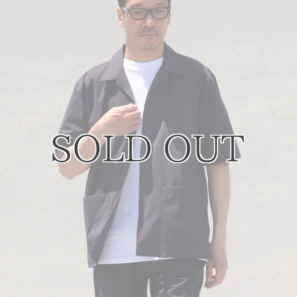 画像6: SOLOTEX（ソロテックス）DRY サッカーギンガム　オープンカラー　ハーフスリーブシャツ【MADE IN JAPAN】『日本製』/ Upscape Audience (6)