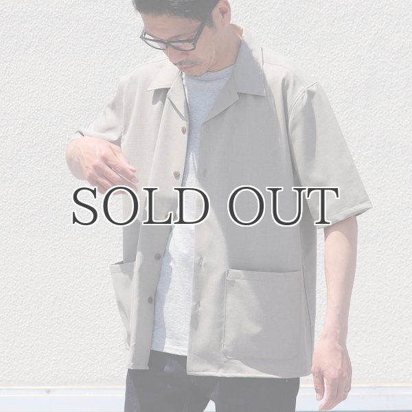 画像7: Reflax®(リフラクス)ポリエステル リネンライク CANAPA(カナパ) オープンカラー ハーフスリーブシャツ【MADE IN JAPAN】『日本製』/ Upscape Audience (7)