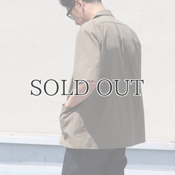 画像9: SOLOTEX（ソロテックス）DRY サッカーギンガム　オープンカラー　ハーフスリーブシャツ【MADE IN JAPAN】『日本製』/ Upscape Audience (9)