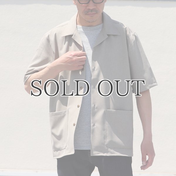 画像3: Reflax®(リフラクス)ポリエステル リネンライク CANAPA(カナパ) オープンカラー ハーフスリーブシャツ【MADE IN JAPAN】『日本製』/ Upscape Audience (3)