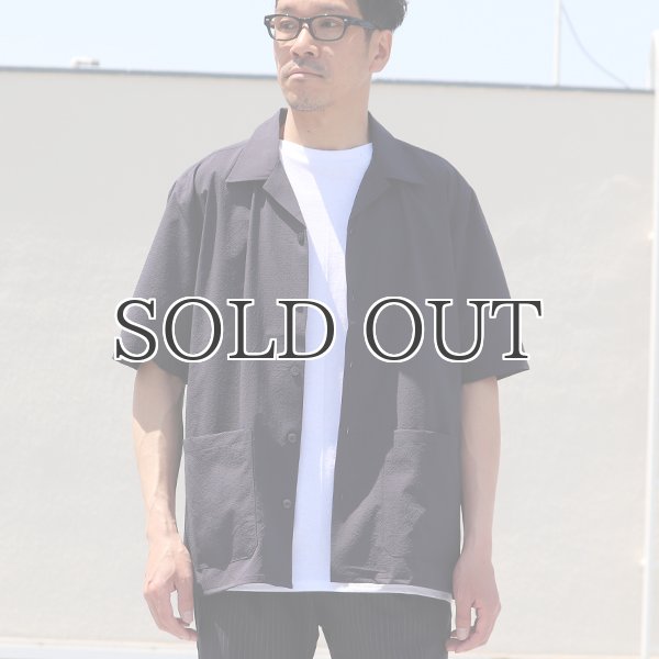 画像5: SOLOTEX（ソロテックス）DRY サッカーギンガム　オープンカラー　ハーフスリーブシャツ【MADE IN JAPAN】『日本製』/ Upscape Audience (5)