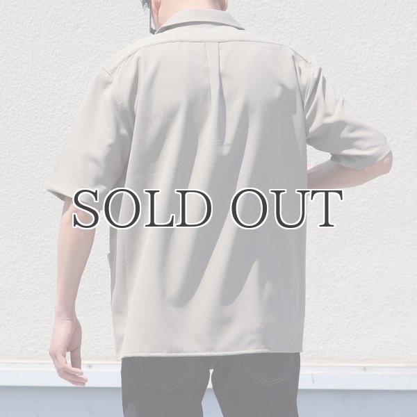 画像9: Reflax®(リフラクス)ポリエステル リネンライク CANAPA(カナパ) オープンカラー ハーフスリーブシャツ【MADE IN JAPAN】『日本製』/ Upscape Audience (9)