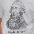 画像12: 16/1吊編天竺 C/N Haydn Joseph プリント S/S Tee【MADE IN TOKYO】『東京製』/ Upscape Audience (12)