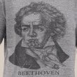 画像6: 16/1吊編天竺 Beethoven プリント 半袖 Tee【MADE IN TOKYO】『東京製』/ Upscape Audience (6)