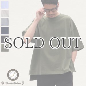 画像: VORTEX（MVS天竺）ポケ付 ビッグTee【MADE IN JAPAN】『日本製』/ Upscape Audience