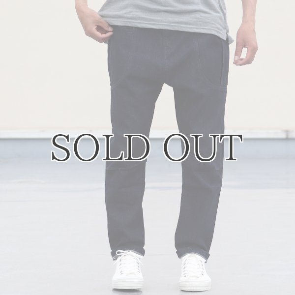 画像3: 赤耳セルヴィッチデニムガーデニングテーパードアンクルパンツ『日本製』  / Upscape Audience (3)