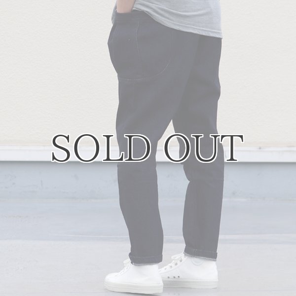 画像5: 赤耳セルヴィッチデニムガーデニングテーパードアンクルパンツ『日本製』  / Upscape Audience (5)