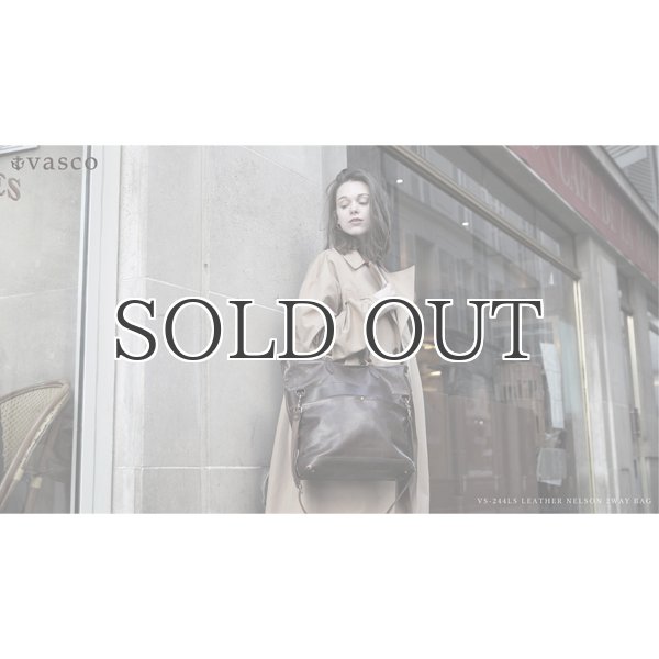 画像10: LEATHER NELSON  2Way BAG(VS-244LS)【MADE IN JAPAN】『日本製』【送料無料】 / VASCO (10)
