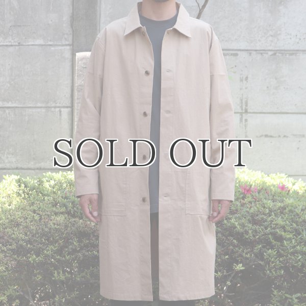 画像15: 馬布ヴィンテージフィニッシュ ルーズFIT ステンカラーコート【MADE IN JAPAN】『日本製』【送料無料】 / Upscape Audience (15)