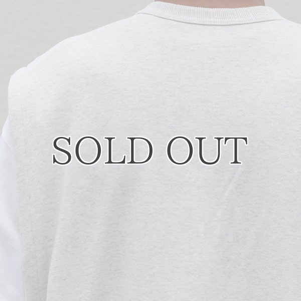 画像8: 30/10 ADVANCE裏毛 クルーネック ベスト【MADE IN JAPAN】『日本製』 / Upscape Audience (8)