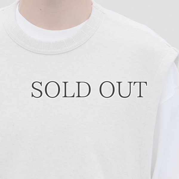 画像7: 30/10 ADVANCE裏毛 クルーネック ベスト【MADE IN JAPAN】『日本製』 / Upscape Audience (7)