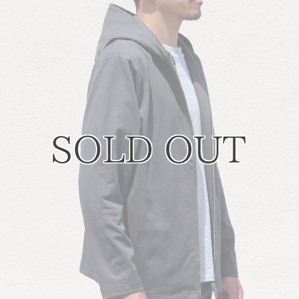 画像6: VORTEX（MVS天竺）スタンドフードZIP パーカー【MADE IN JAPAN】『日本製』 / Upscape Audience (6)