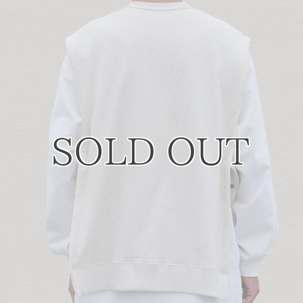 画像5: 30/10 ADVANCE裏毛 クルーネック ベスト【MADE IN JAPAN】『日本製』 / Upscape Audience (5)