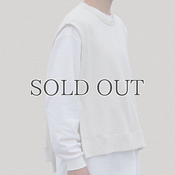 画像6: 30/10 ADVANCE裏毛 クルーネック ベスト【MADE IN JAPAN】『日本製』 / Upscape Audience (6)