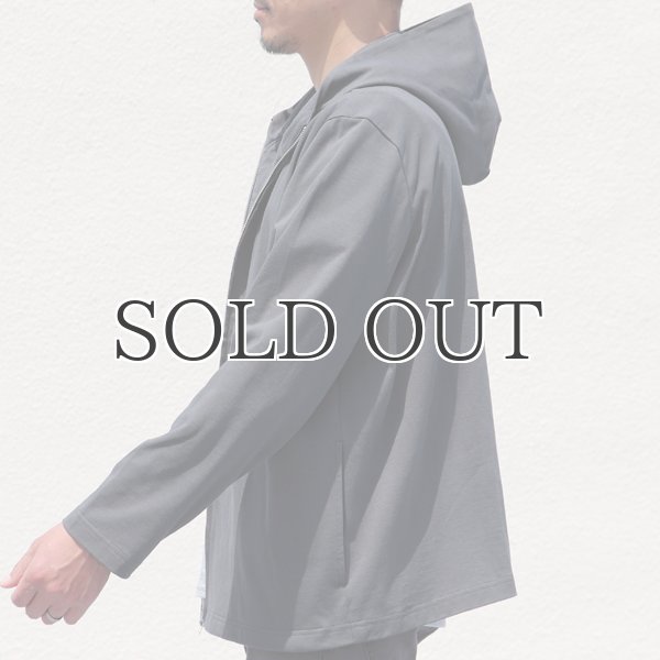 画像4: VORTEX（MVS天竺）スタンドフードZIP パーカー【MADE IN JAPAN】『日本製』 / Upscape Audience (4)