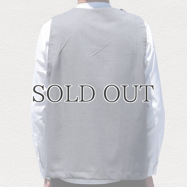 画像15: ギャバジンストレッチ ビッグポケットベスト【MADE IN JAPAN】『日本製』 / Upscape Audience (15)