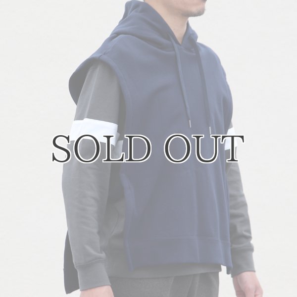 画像7: 30/10 ADVANCE裏毛 フードベスト【MADE IN JAPAN】『日本製』 / Upscape Audience (7)