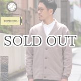 画像: 【ボンバーヒート】爆暖Tweed裏起毛 モックVネック カーディガン【MADE IN JAPAN】『日本製』 / Upscape Audience