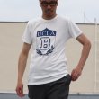 画像10: 【RE PRICE / 価格改定】 UCLA"UCLA B"エンブレム三素材混カレッジプリント半袖クルーネックTシャツ / Audience (10)