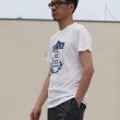 画像11: 【RE PRICE / 価格改定】 UCLA"UCLA B"エンブレム三素材混カレッジプリント半袖クルーネックTシャツ / Audience (11)