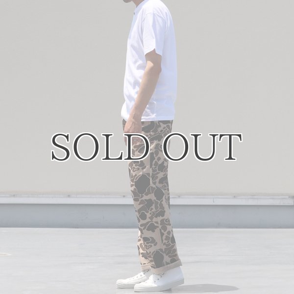 画像11: 米国製別注ダック/カモ柄ファティーグパンツ / Audience (11)