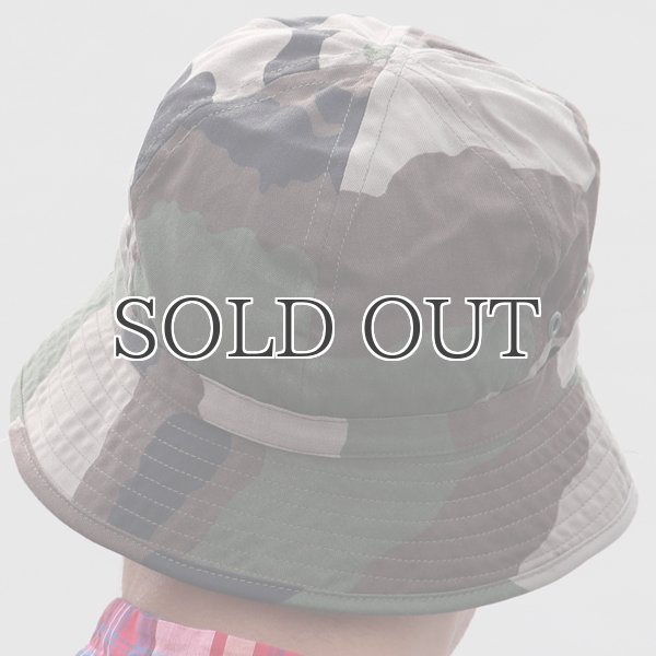 画像3: DEAD STOCK / FRENCH ARMY BUSH HAT(フランス軍 ブッシュハット)/ウッドランドカモ (3)