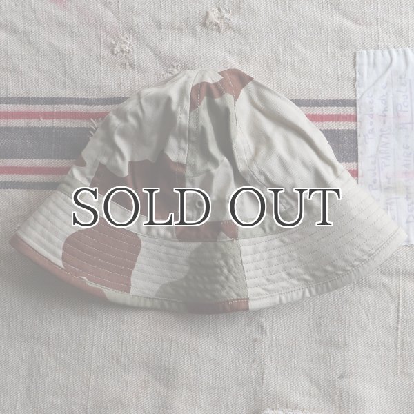 画像12: DEAD STOCK / FRENCH ARMY BUSH HAT(フランス軍 ブッシュハット)/デザートカモフラージュ (12)