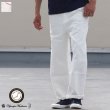 画像1: 【RE PRICE/価格改定】赤耳（セルヴィッチ）ホワイトデニムワイドペインターインステップカットパンツ【MADE IN JAPAN】『日本製』/ Upscape Audience (1)