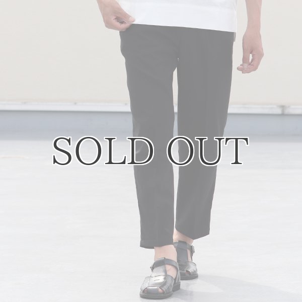 画像3: ギャバジンストレッチワイドテーパードイージーパンツ【MADE IN JAPAN】『日本製』/ Upscape Audience (3)