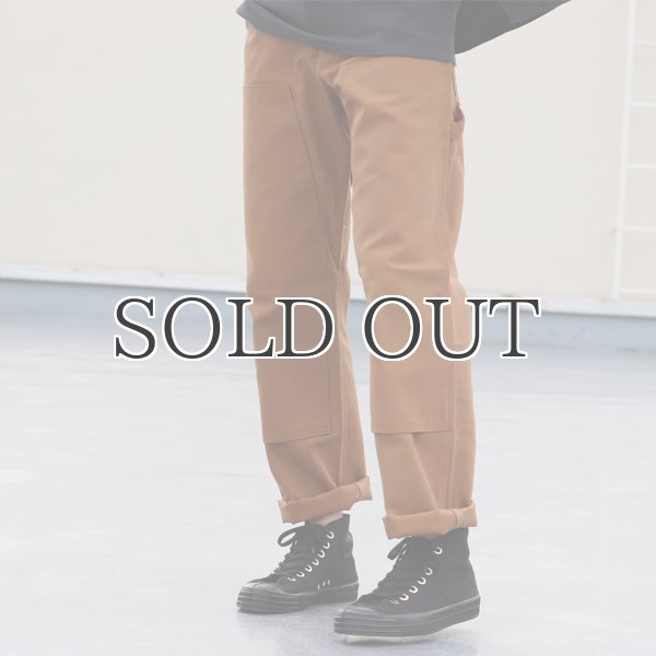 画像3: ダブルニーペインターダックパンツ / ROUND HOUSE (3)