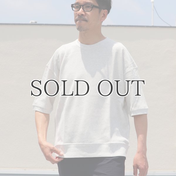 画像4: 度詰ワッフルS/Sビッグスウェット【MADE IN JAPAN】『日本製』/ Upscape Audience (4)