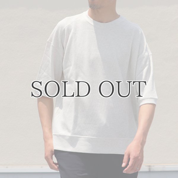 画像5: 度詰ワッフルS/Sビッグスウェット【MADE IN JAPAN】『日本製』/ Upscape Audience (5)