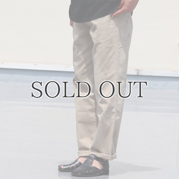 画像5: 日本国内加工顔料×ベーキング仕上げ米国製別注チノパンツ / Audience (5)