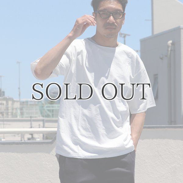 画像10: 【RE PRICE/価格改定】コットンクロスビッグ5分袖シャツTEE【MADE IN JAPAN】『日本製』 / Upscape Audience (10)