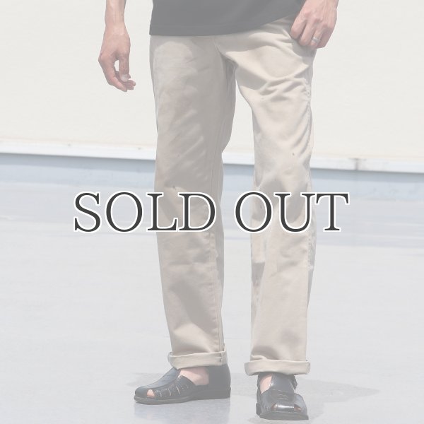 画像4: 日本国内加工顔料×ベーキング仕上げ米国製別注チノパンツ / Audience (4)