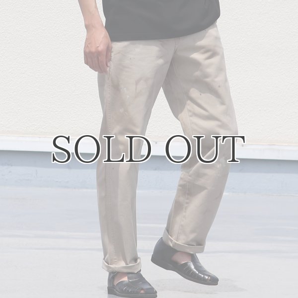 画像6: 日本国内加工顔料×ベーキング仕上げ米国製別注チノパンツ / Audience (6)