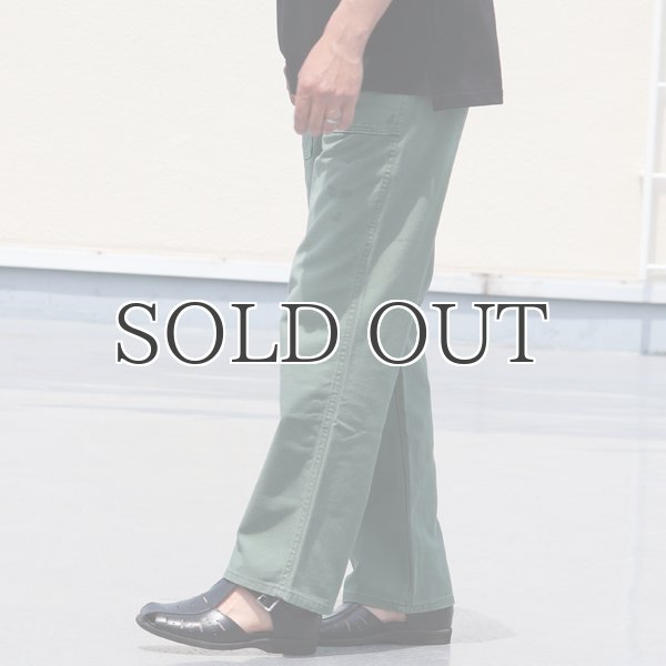 画像4: 日本国内加工リアルワーカー汚し仕上げ米国製別注バックサテンサファリトラウザー  / Audience (4)