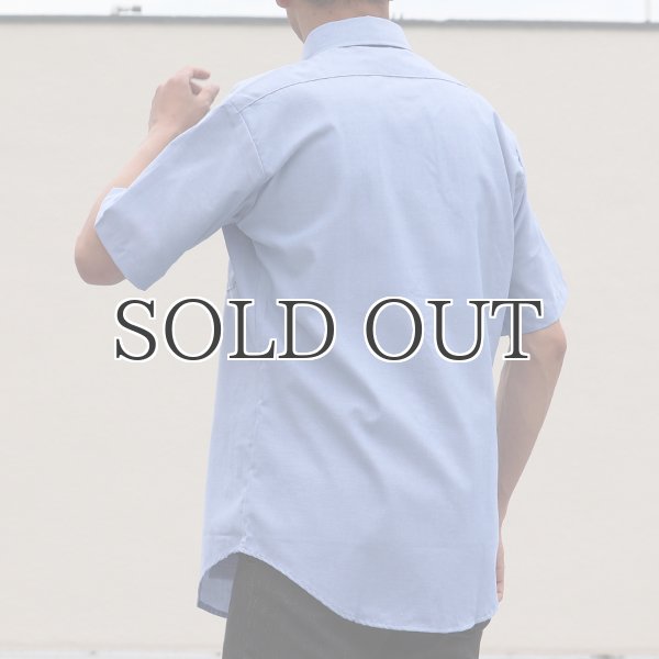 画像11: 【RE PRICE/価格改定】U.S.NAVY シャンブレー半袖ミリタリーシャツ / デッドストック (11)